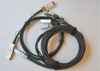 1M 40GBASE-CR4 passivo QSFP + cabo de cobre quatro ao cabo de 10GBASE-CU SFP+