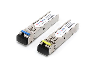 Módulo óptico 155Mb/s SFP-100-BX20NU do transceptor de Alcatel 20KM SFP