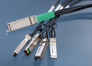 Arista 40GbE QSFP + 4 ao cabo de cobre de x10G SFP+ Twinax 0,5 medidores