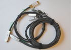 Anexo direto da voz passiva QSFP + cabo elétrico isolado de Cisco do cabo de cobre